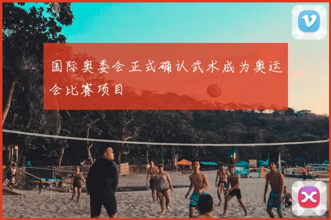 国际奥委会正式确认武术成为奥运会比赛项目