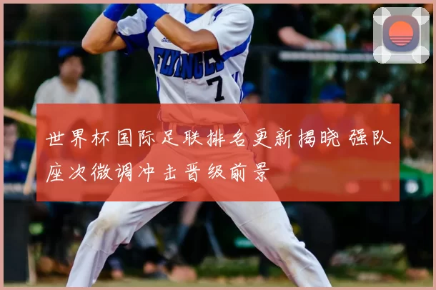 世界杯国际足联排名更新揭晓 强队座次微调冲击晋级前景