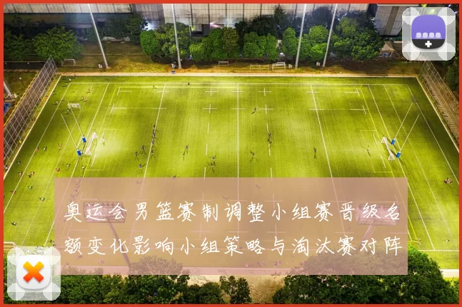 奥运会男篮赛制调整小组赛晋级名额变化影响小组策略与淘汰赛对阵