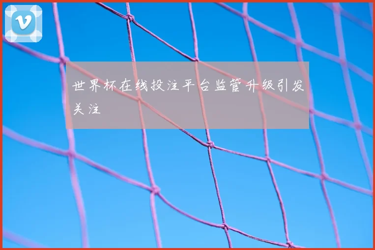 世界杯在线投注平台监管升级引发关注